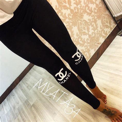 chanel leggings|chanel leggings for women.